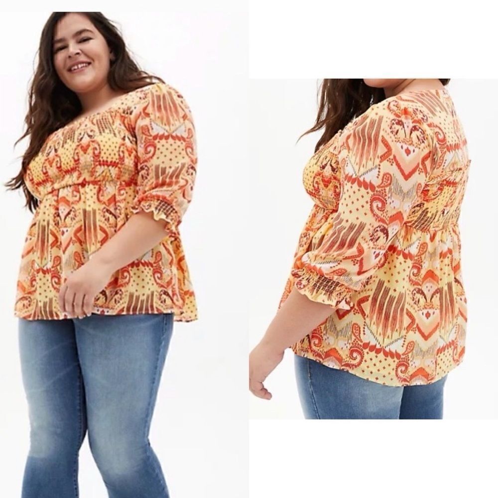 TORRID blouse in size 4 like new